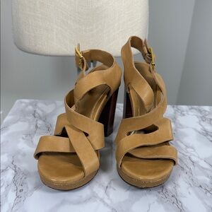 Lauren Ralph Lauren Elegant Tan Women's Sandals